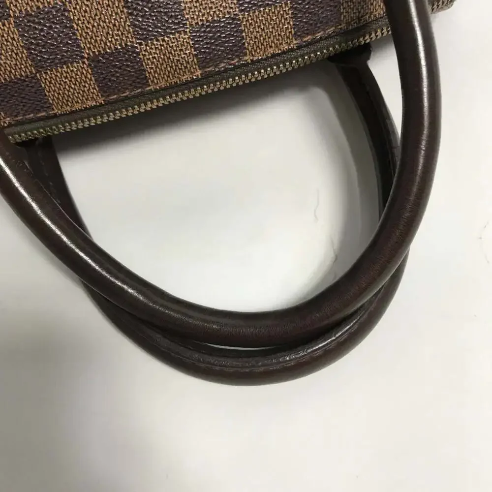 LOUIS VUITTON Brown Damier Canvas Boston Bag
